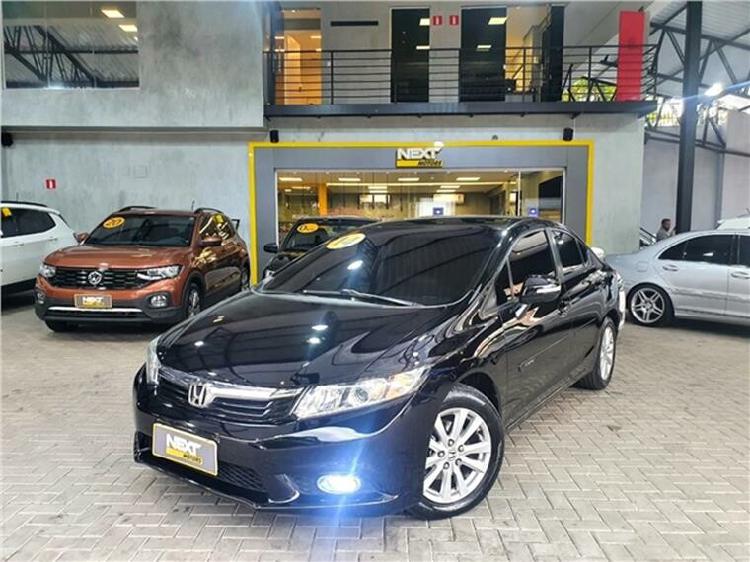 Honda civic 2.0 lxr preto 2013/2014 - são paulo 1442604