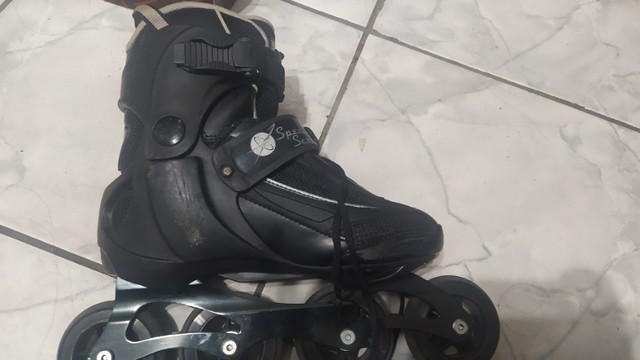 Patins Inline Freestyle Traxart Preto - N35 Unissex