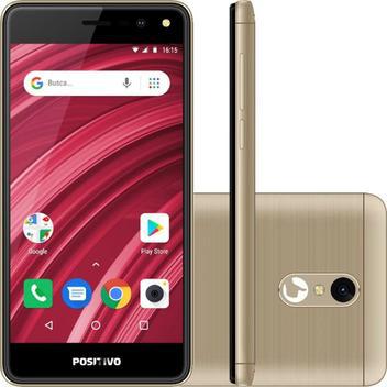 Smartphone Positivo Twist 3 Fit S509c 32gb Quad Core Dourado