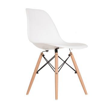 Cadeira charles eames - design cor branco - artiluminacao -