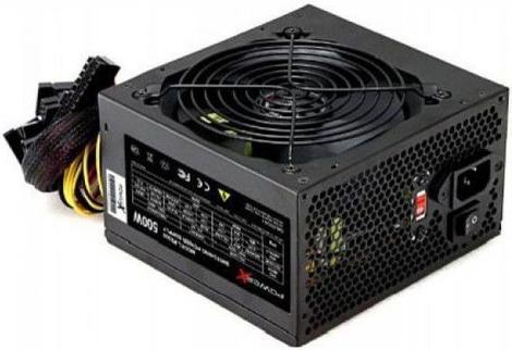 Fonte atx 500w reais sata px500 - power x - fonte para