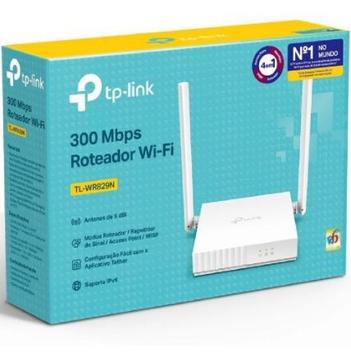 Roteador tp link 2 antenas wireless 300mbps tl-wr829n -