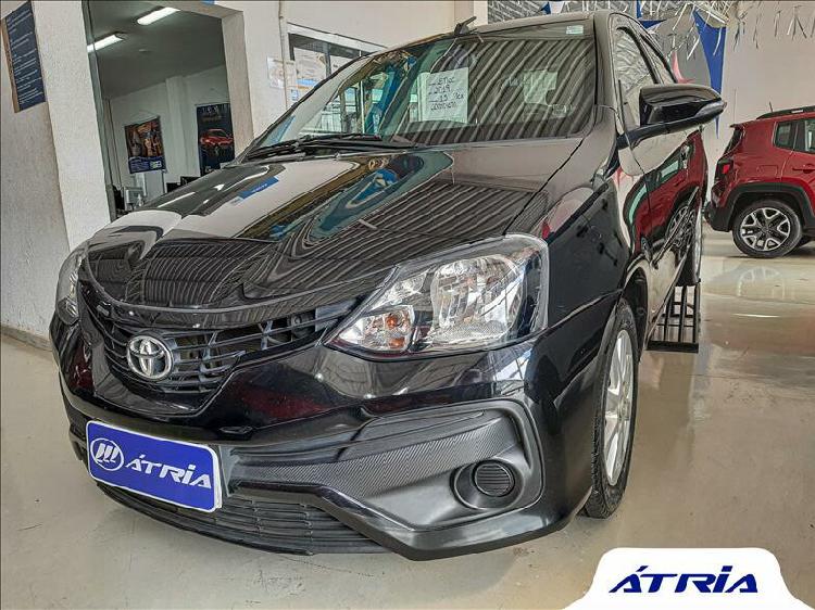 Toyota Etios 1.5 X Plus 16V Preto 2019/2019 - Campinas