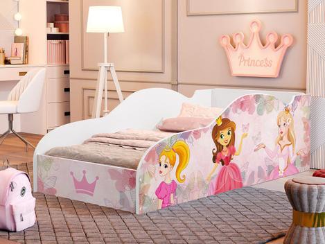 Cama Infantil Princesa Rosa - Loja Tigo - Cama Infantil -