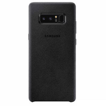 Capa Original Samsung Galaxy Note 8 Alcantara Cover Preta -