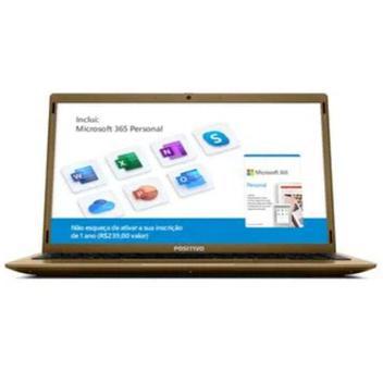 Notebook positivo motion q4128c intel atom quad core windows