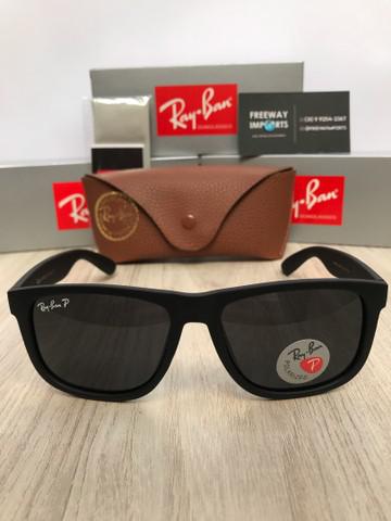 Culos de sol ray ban justin black polarizado