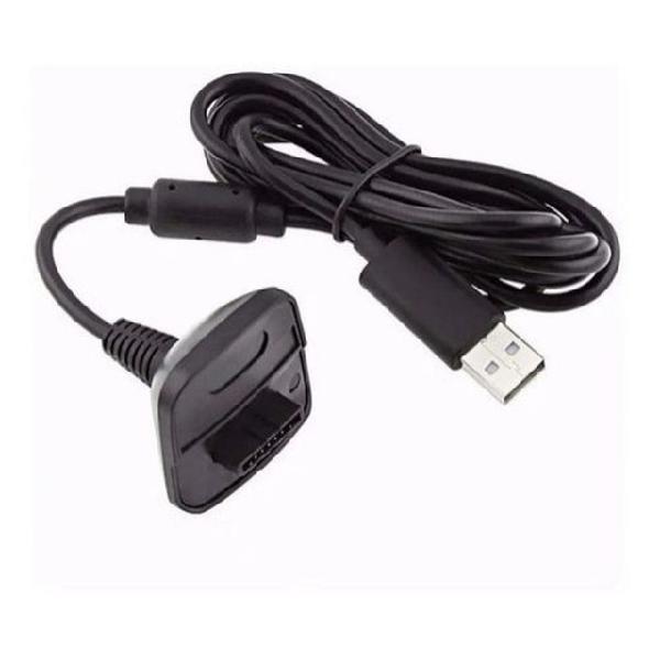 Cabo de carregamento usb controle xbox 360