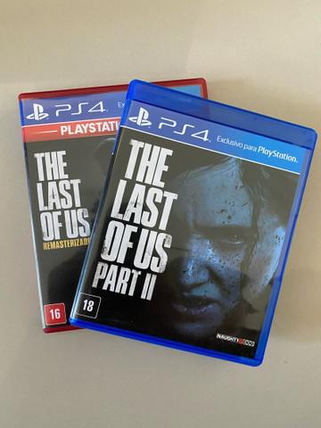 Jogos play 4 - the last of us 1 e 2