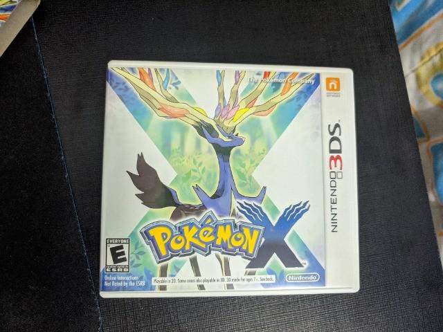 Pokémon x - nintendo 3ds físico original americano