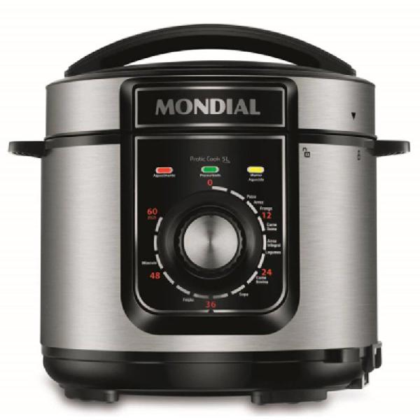 Panela de pressão elétrica pe-48-5l-i pratic cook 5l 127v