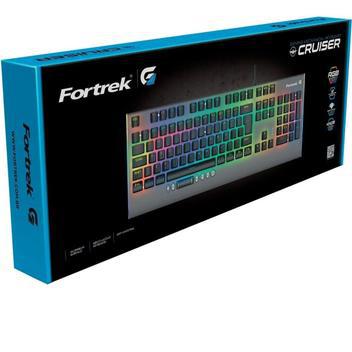 Teclado gamer mec rgb fortrek cruiser - teclado gamer -