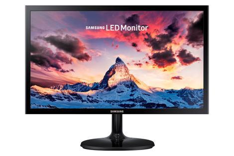 Monitor samsung fhd ls22f350, hdmi, vga, preto, série cf350