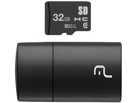 Cartão de memória 32gb micro sd multilaser - classe 10