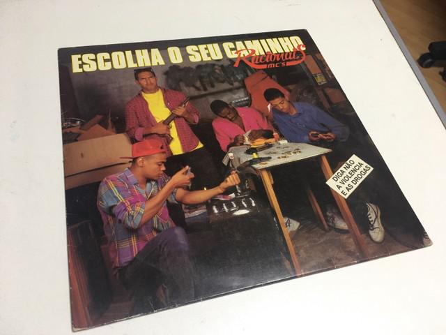 Lp disco vinil racionais mcs escolha seu caminho