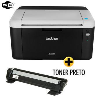 Impressora Brother laser HL1212W Wireless + Toner 1060