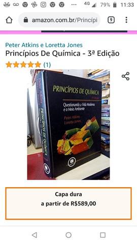 Livro: Princípios de Química, Peter Atkins e Loretta Jones