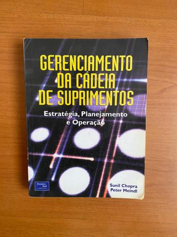 Vendo livro gerenciamento da cadeia de suprimentos