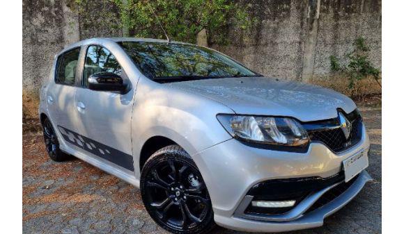 Renault sandero 2.0 sport rs 2.0 flex 16v 5p 16/17 prata