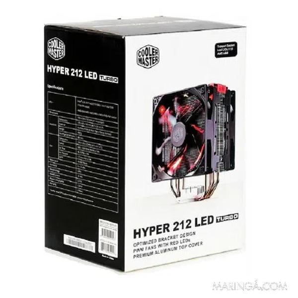 Cooler para processador cooler master hyper 212 led turbo