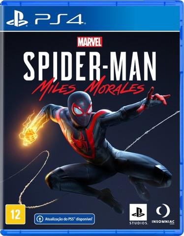 Spider-Man Miles Morales PS4/PS5 (jogo novo, lacrado de