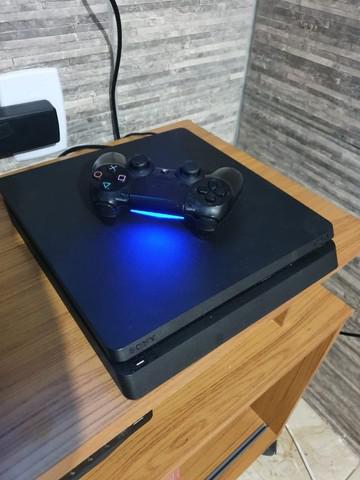 Vendo ps4 slim 500gb - usado - a vista ou no cartão