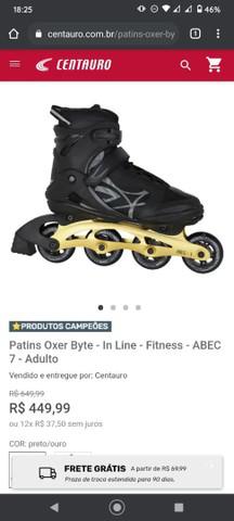 Patins Inline oxer abec 7