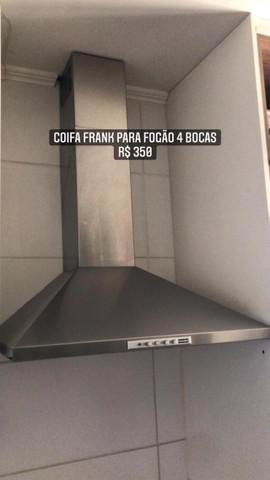 Coifa frank para fogão 4 bocas