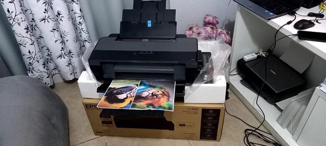 Impressora epson l1300 como nas imagens está nova muito bem