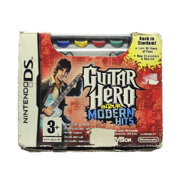 Jogo guitar hero on tour: modern hits (guitar grip) - ds