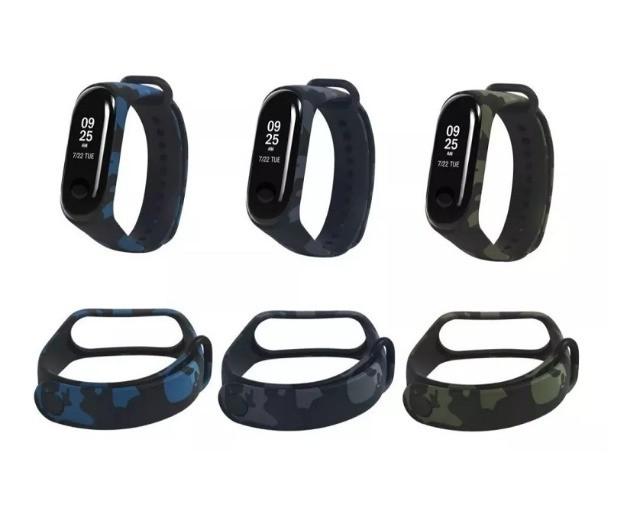 Pulseira camuflada para xiaomi mi band 3 e 4