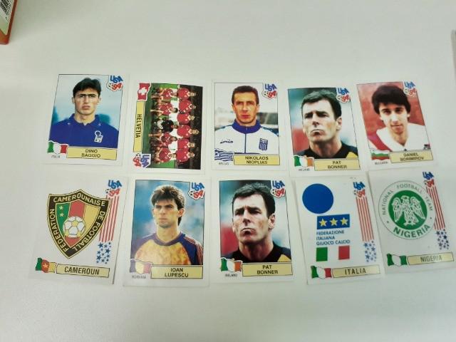 Figurinhas campeonato brasileiro 93 e mundial 94