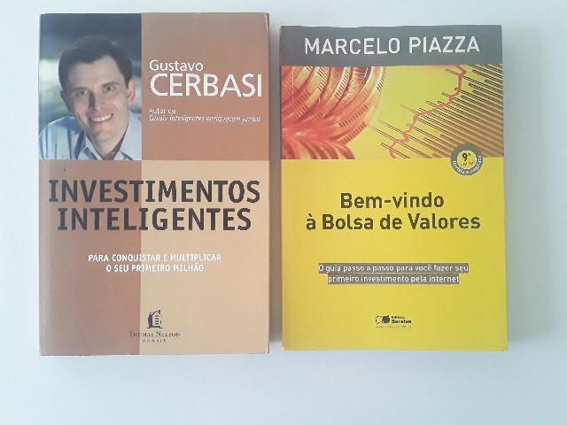 Livros de educação financeira e investimentos