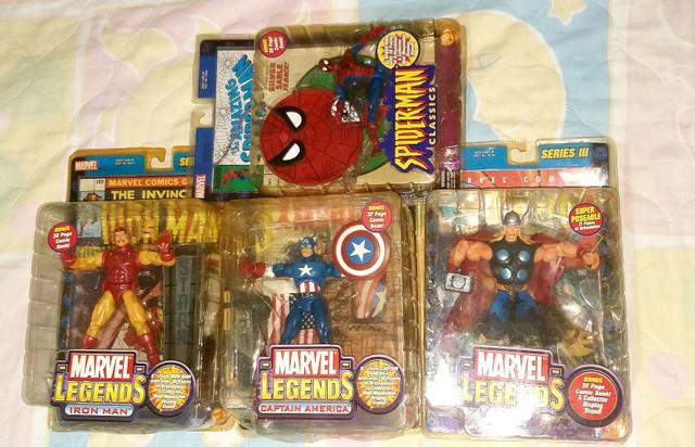 Marvel legends - toy biz - lacradas