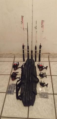 Vende_se itens de pesca novos