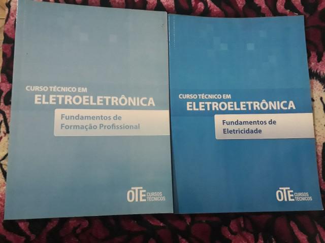 Livros do curso de eletroeletrônica