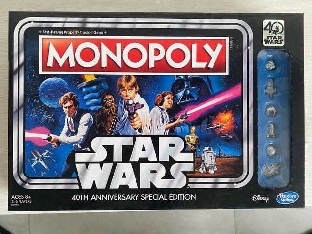 Monopoly Star Wars Edição Especial 40 anos