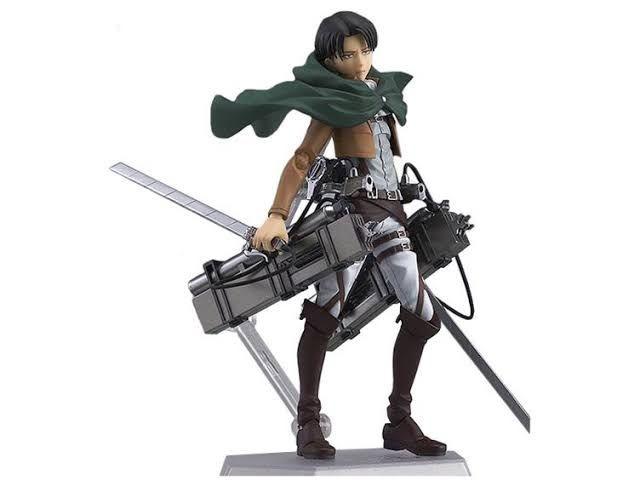 Action Figure Levi Ackerman Attack On Titan Articulado