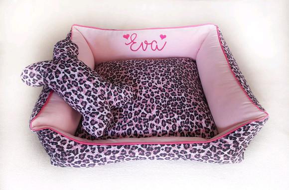 Caminha cama pet caes gato M 60x60 M com nome