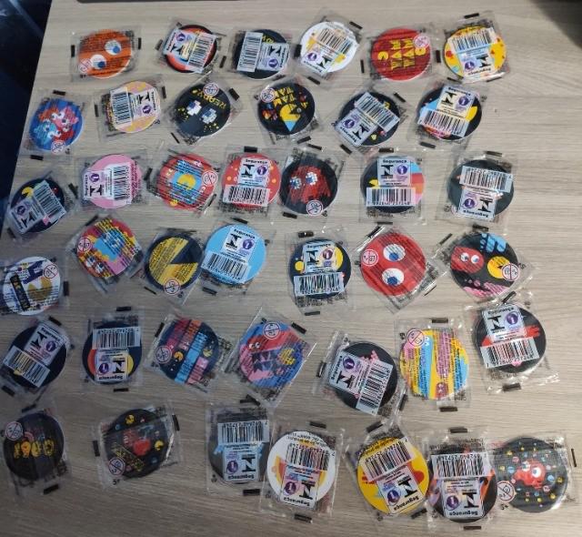 Coleção Completa Tazos Pacman 2020 (Lacrada)