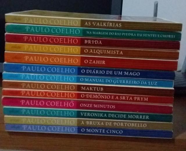 Coleção livros paulo coelho