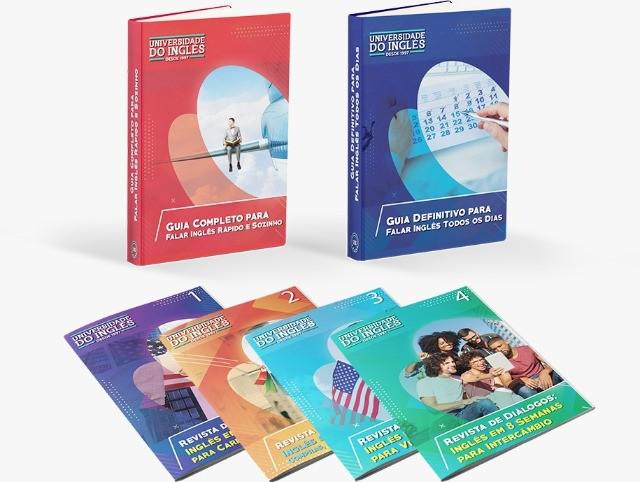 Kit completo de livro de inglês