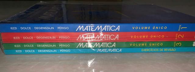 Livros de matemática Editora Atual