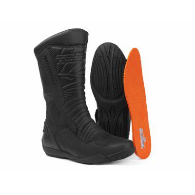 Bota de Couro Carbon Motociclista Motoqueiro em Couro Acero