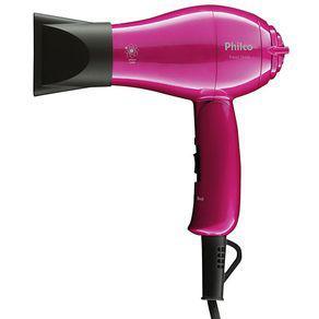 Secador de Cabelo Philco Travel Shine Rosa 1000W - Bivolt