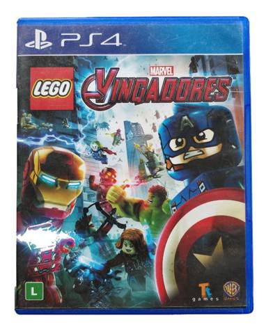 Jogo Lego Marvel Vingadores Ps4 Fisica