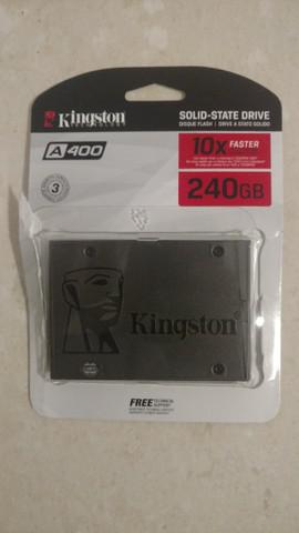 SSD Kingston A400 240GB - 500mb/s para Leitura e 350mb/s