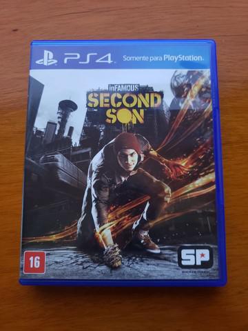 Vende-se jogo infamous second son para playstation 4