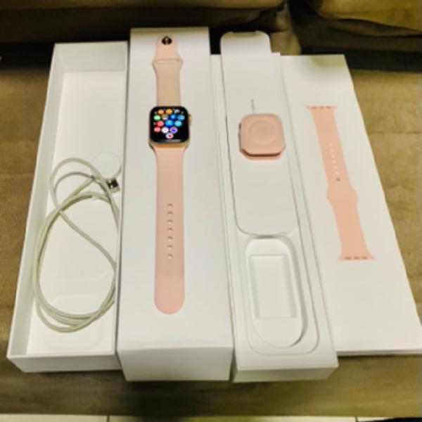 Apple watch 40m série 4 rose novo