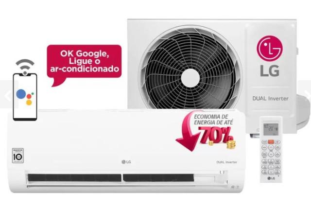 Ar condicionado Split 12000 BTUs - LG